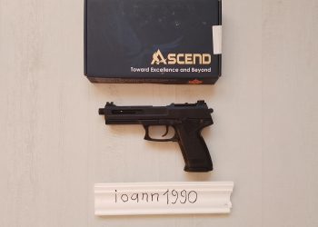 Страйкбольный пистолет (Ascend) NINJA MK23 SOCOM